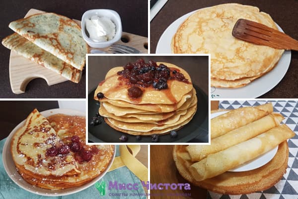 5 types de crêpes sur le mardi gras