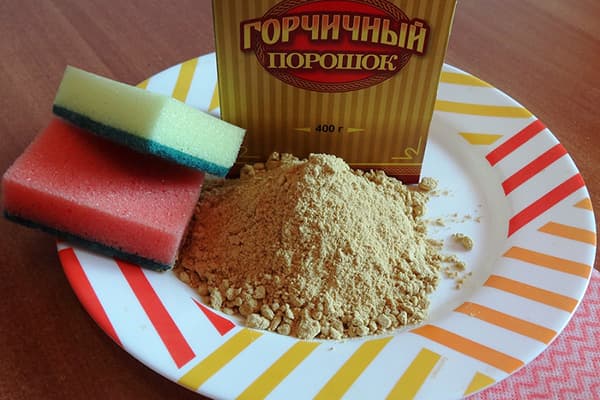 Moutarde à vaisselle en poudre