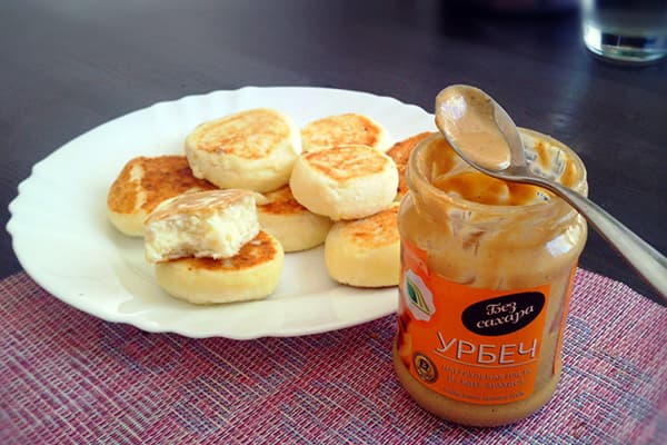 Petite syrniki avec urbec