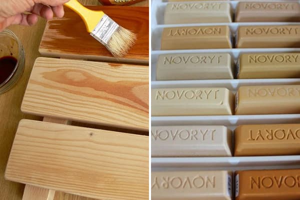 Variétés de cire à meubles