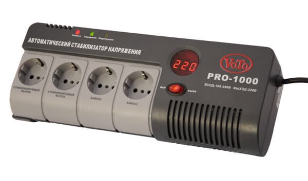 Régulateur de tension à 4 voies