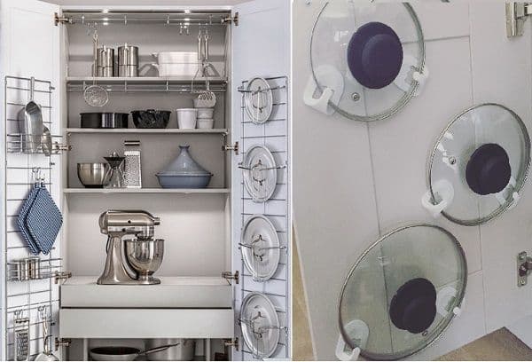 Système de garde-corps avec crochets