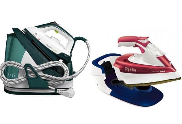 fer à repasser - sans fil et avec fil