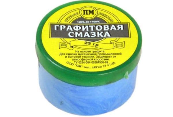 Graisse de graphite.