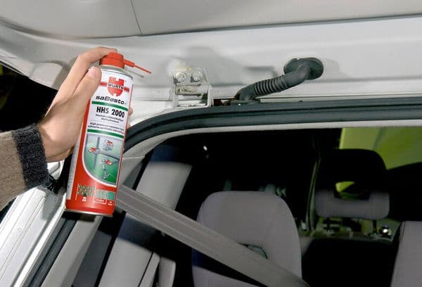 graisser les portières