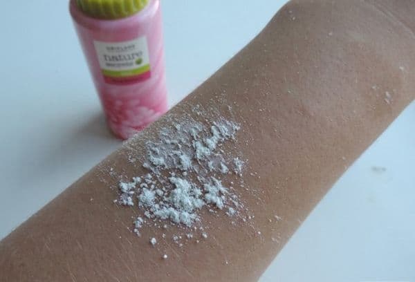 poudre de talc allergique