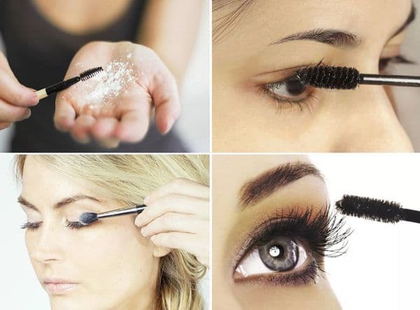 poudre de cils de bébé