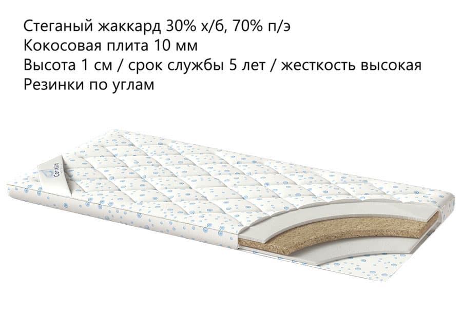 Coussin de matelas correctif