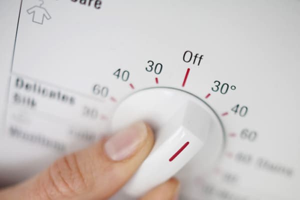 Le choix de la température de lavage