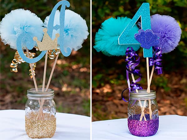 Décor pour une table pour les vacances des enfants