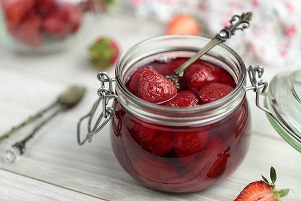 Confiture de fraises