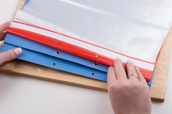 Dossiers avec des fichiers pour les documents