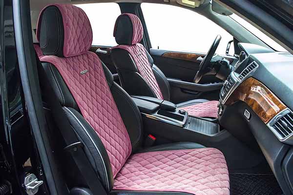 Housses de siège en velours