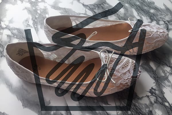 Chaussures de ballet à laver à la main