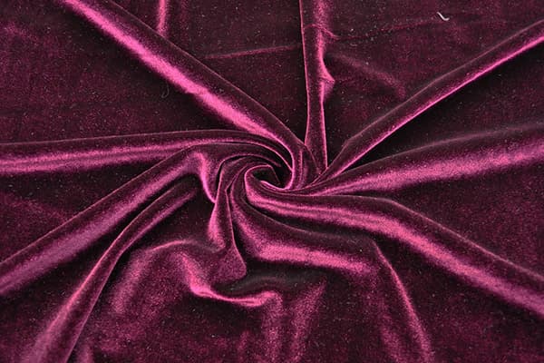 Faux velours