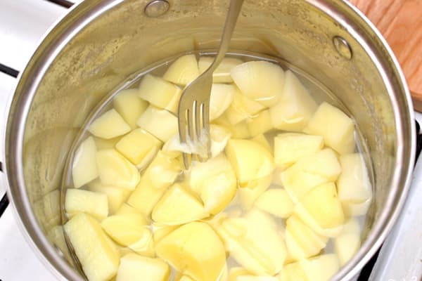 Cuisson des pommes de terre