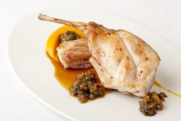 Lapin à la sauce aux légumes