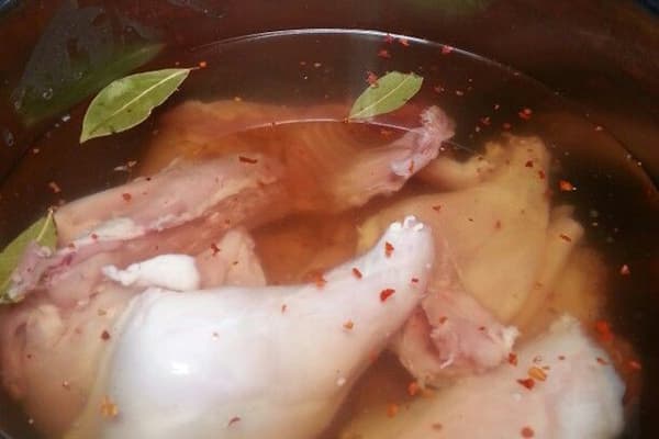 Faire tremper le lapin avant la cuisson