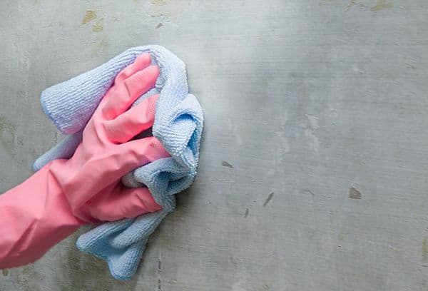 nettoyage de papier peint