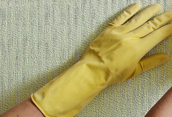 nettoyage de papier peint