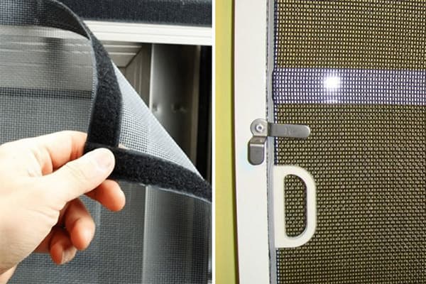 Moustiquaires faites maison