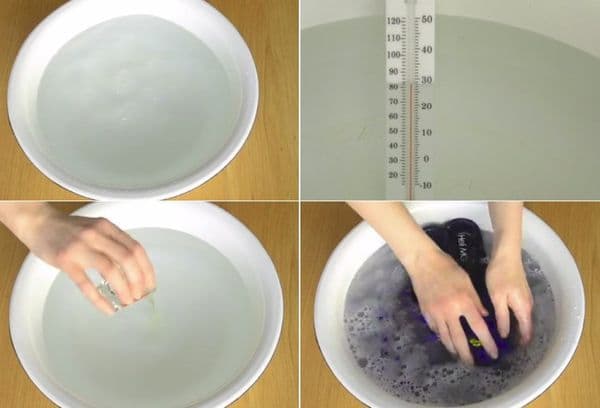 laver les pantoufles