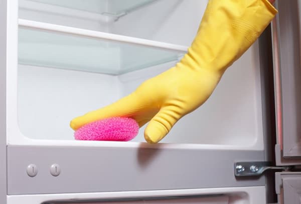 Laver la chambre du réfrigérateur