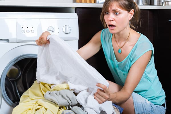 La tache n'a pas été enlevée