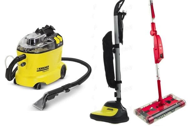 Aspirateur, polisseur de sol et balai électrique