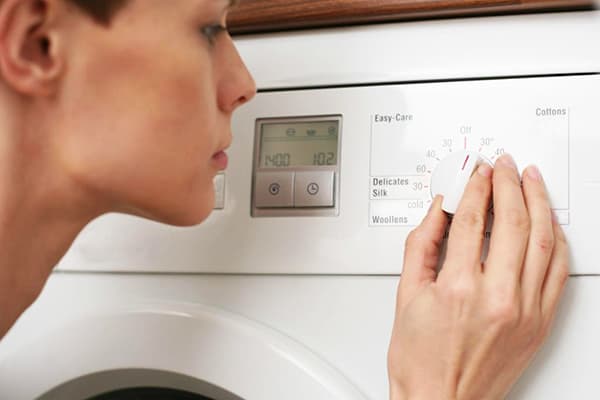 Sélection de la machine à laver