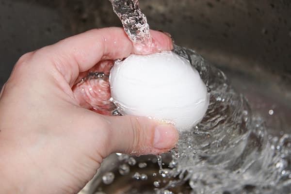 Lavage d'oeufs
