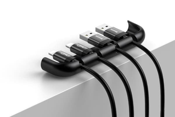 Support plastique pour fils