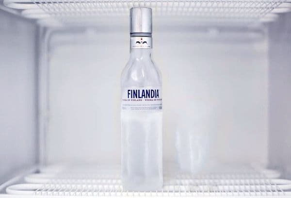 vodka au congélateur