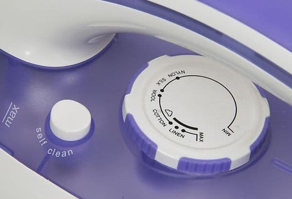 Symboles sur la poignée du thermostat en fer