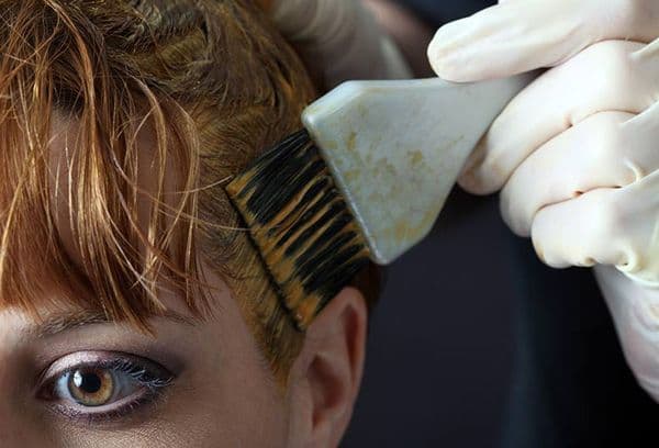 Coloration des cheveux