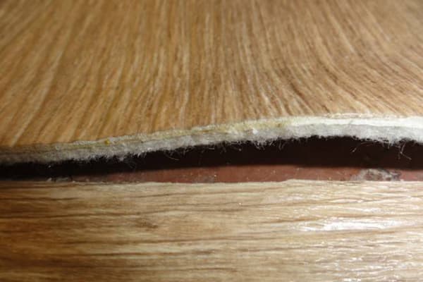 Epaisseur de linoléum