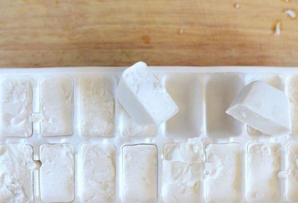 Fromage cottage congelé