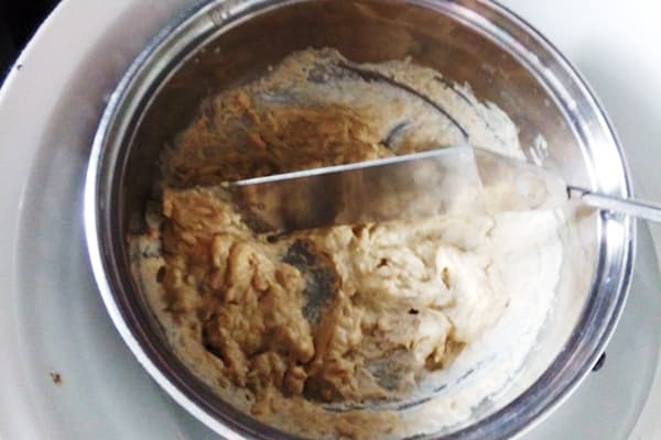 Préparation des restes de savon liquide