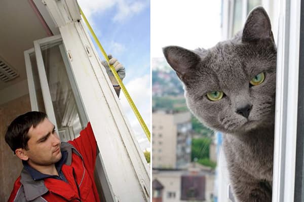 Mesures pour l'installation d'une moustiquaire