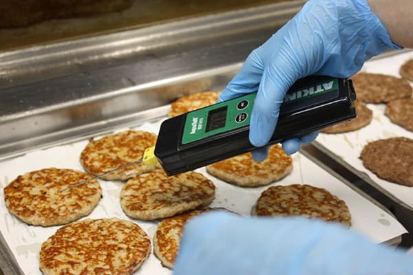 Contrôle de la qualité des côtelettes