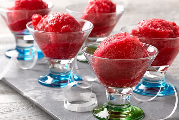 Purée de cerises congelée