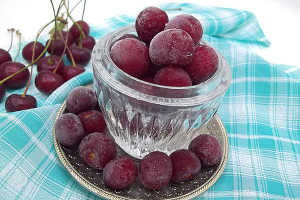 Cerise dénoyautée congelée