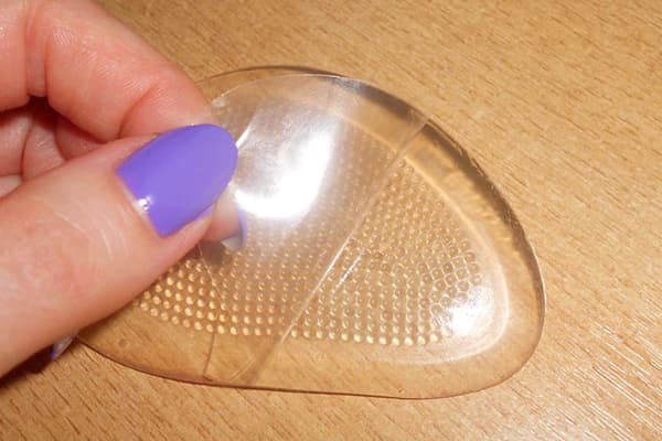 Semelle intérieure en silicone antidérapante