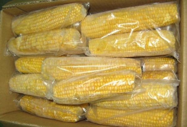 Épis congelés entiers