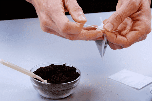 Sachet de café moulu