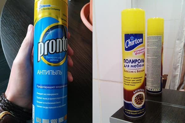 Antistatique pour meubles