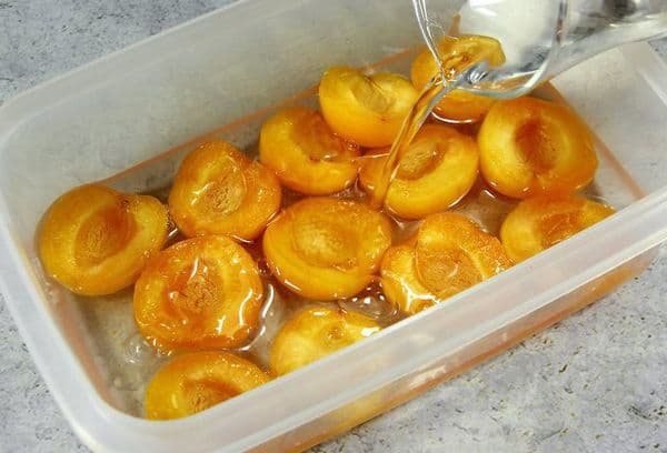 Abricots au sirop