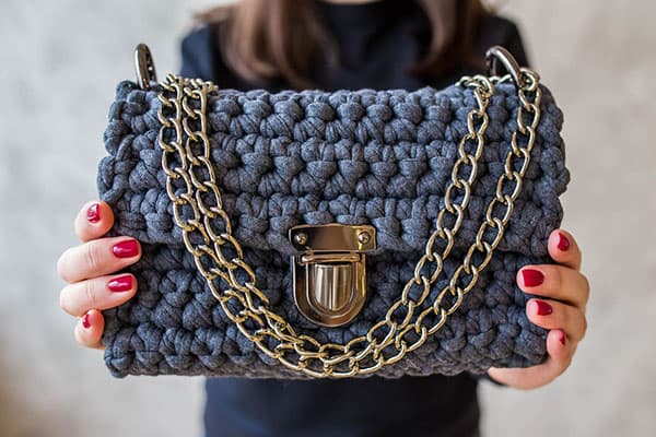 Sac au crochet fait main