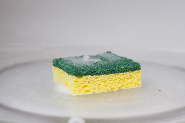 Éponge à micro-ondes