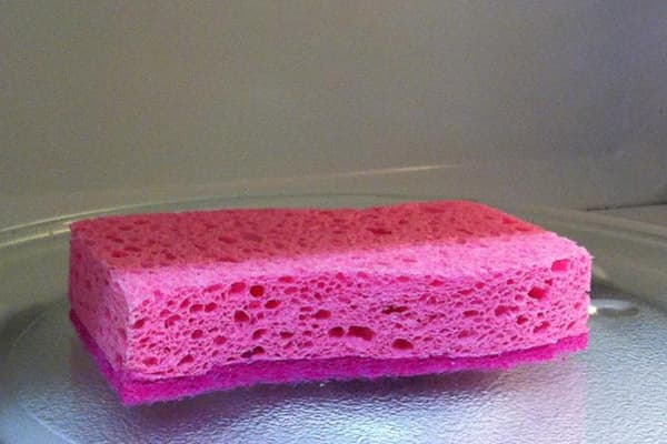 Éponge à micro-ondes